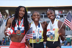 "My emotions are going crazy" - Sha'Carri Richardson's LSU ex-star Aleia Hobbs shares raw reaction after securing U.S. World Team spot