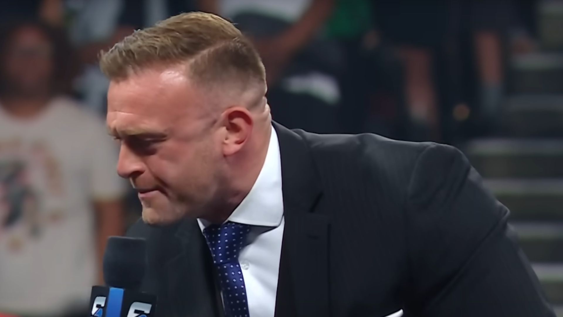 The announcement is made (Credit: WWE on YouTube)