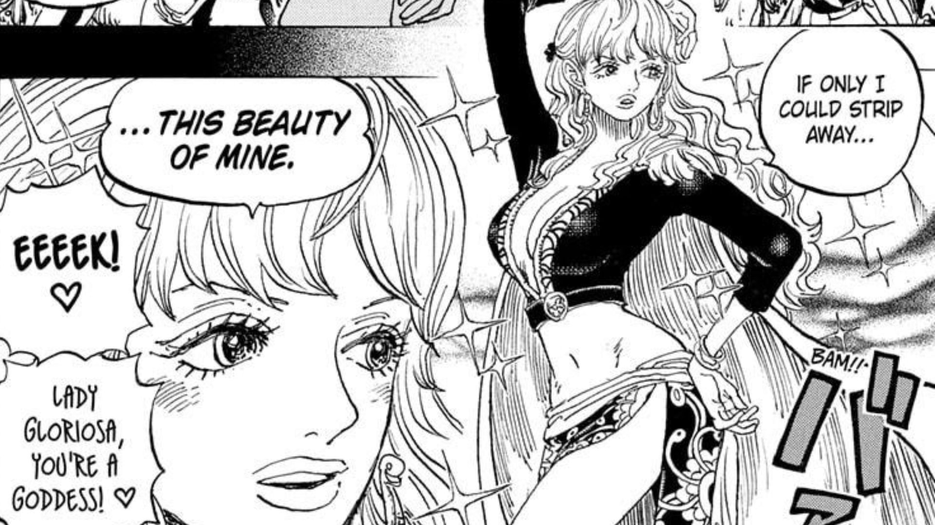 Gloriosa as seen in the manga (Image via Shueisha)