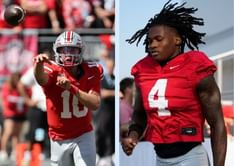 WATCH: Viral video of Jeremiah Smith furious at Julian Sayin for major blunder during Ohio State vs. Texas showdown