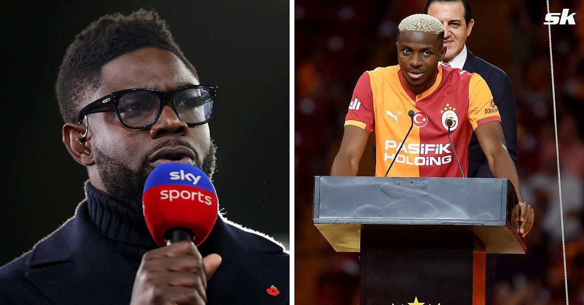 Micah Richards and Victor Osimhen. 