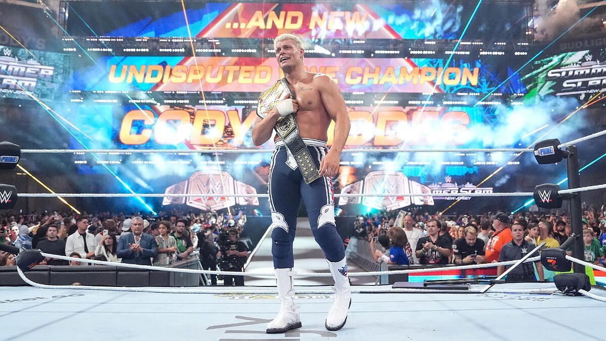 Cody Rhodes at WWE SummerSlam (Picture courtesy: WWE.com)