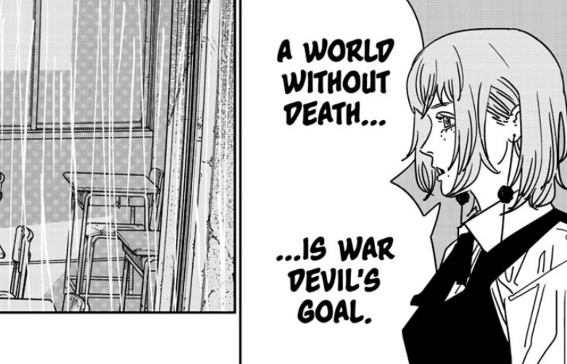 Death voices Yoru&#039;s plans (Image via Viz Media)