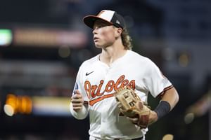 Jackson Holliday's wife, Chloe, sends powerful message with Orioles star's "Child of God" jersey during faith night at Camden Yards