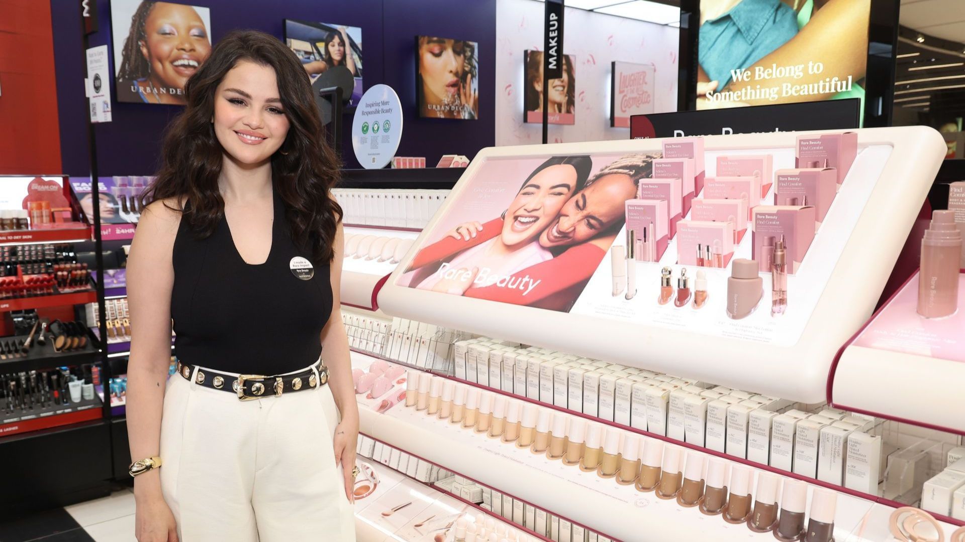 Selena Gomez celebrates the second year of Rare Beauty and SEPHORA