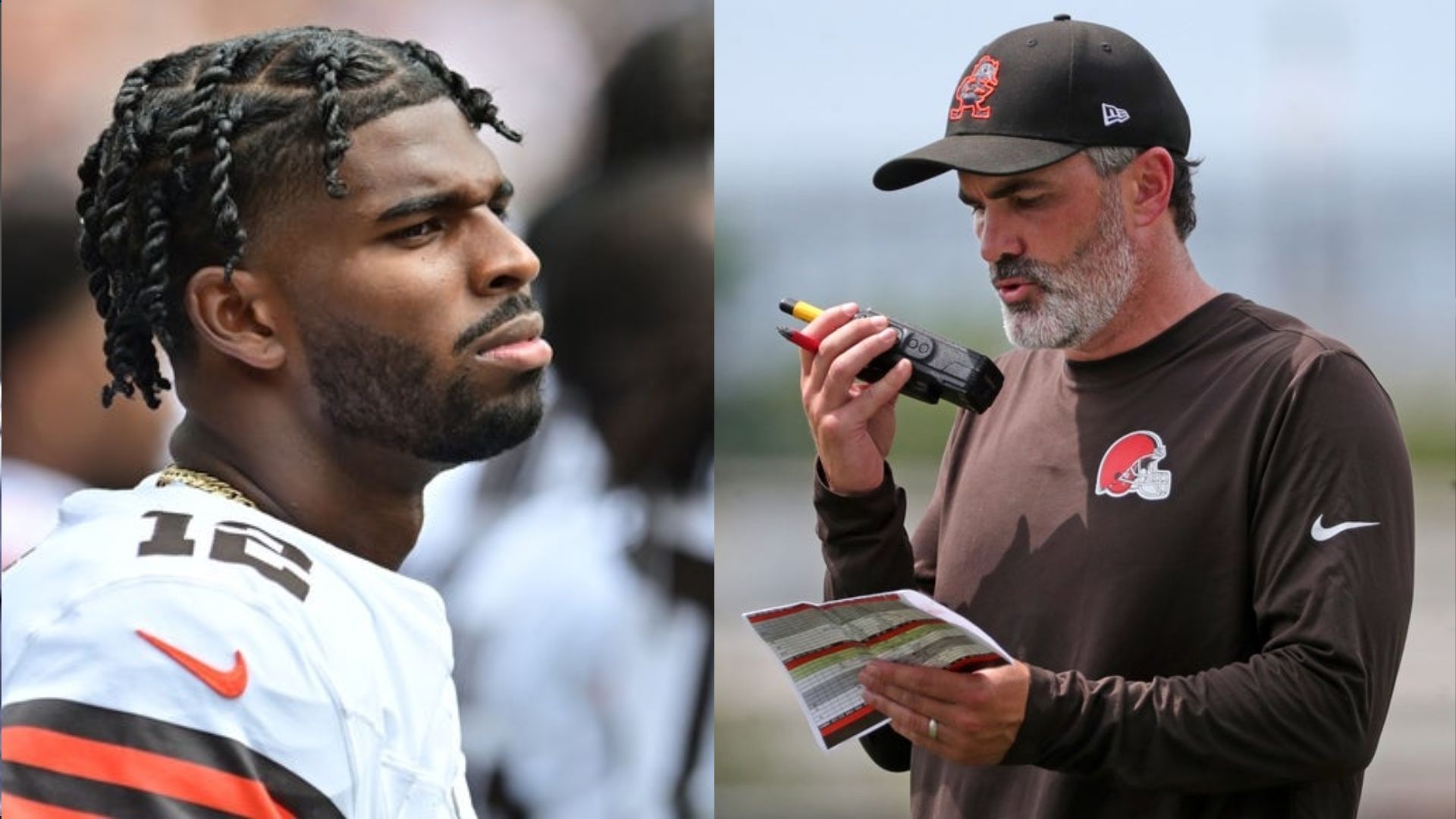 Shedeur Sanders and Kevin Stefanski