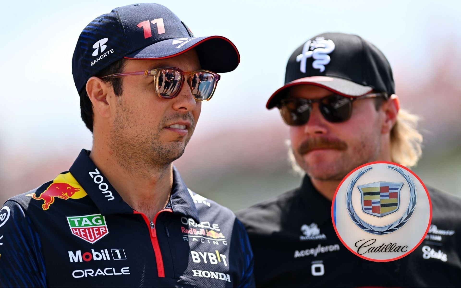Sergio Perez, Valtteri Bottas, and Cadillac