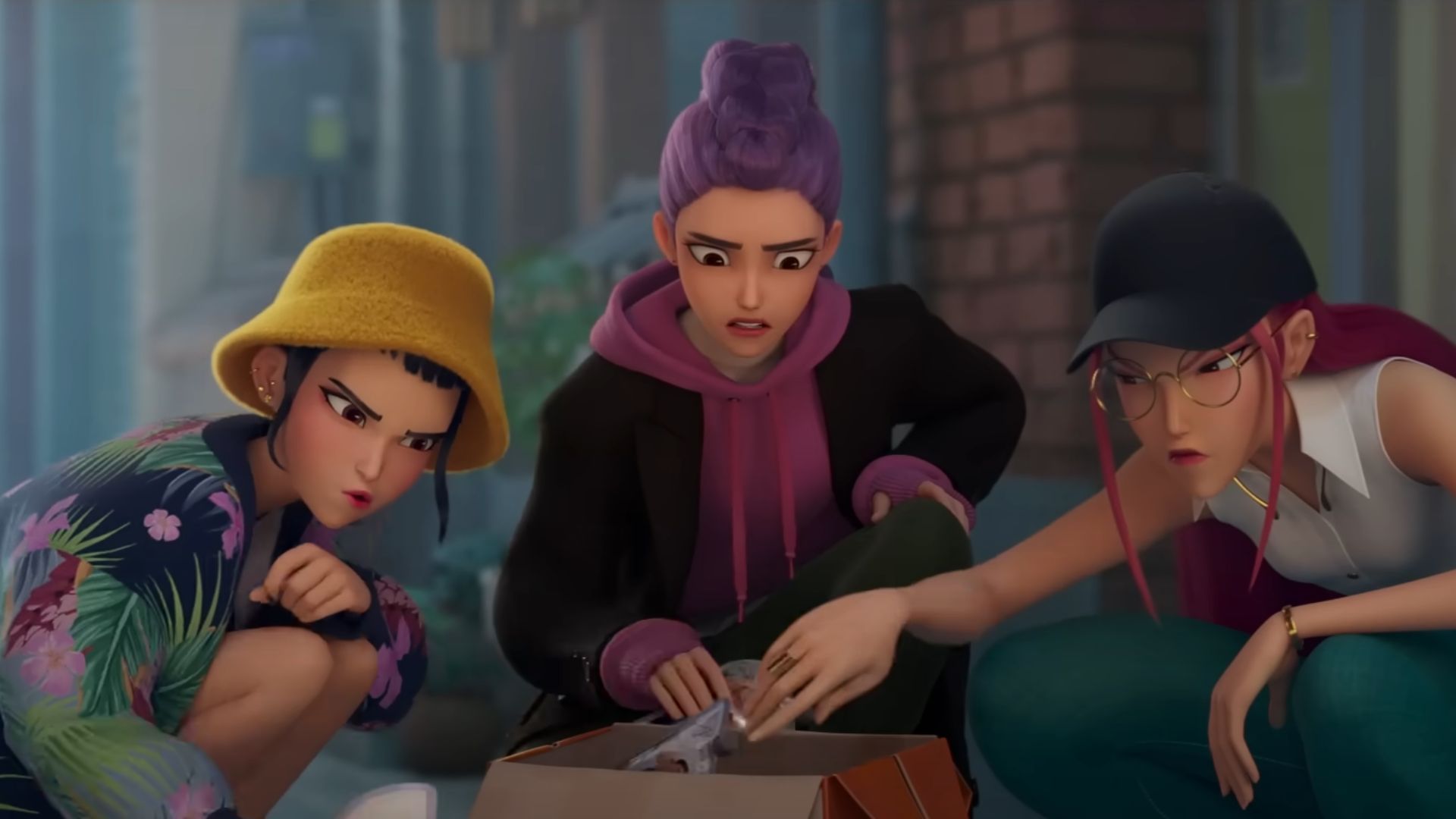 Mira&#039;s true self is around her friends (Image via YouTube/Netflix)