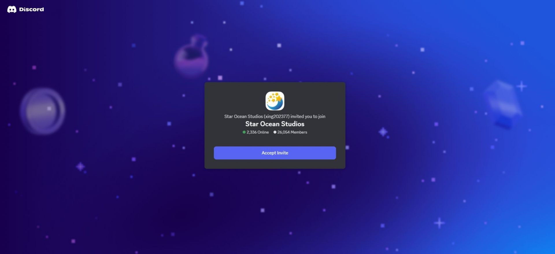 Discord link (Image via Discord)