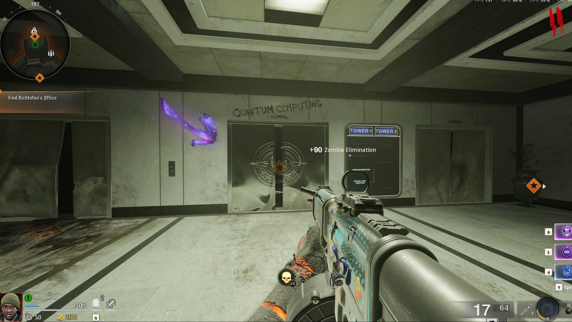 Spawn area Black Ops 6 Zombies Reckoning (Image via Sportskeeda Gaming || Activision)