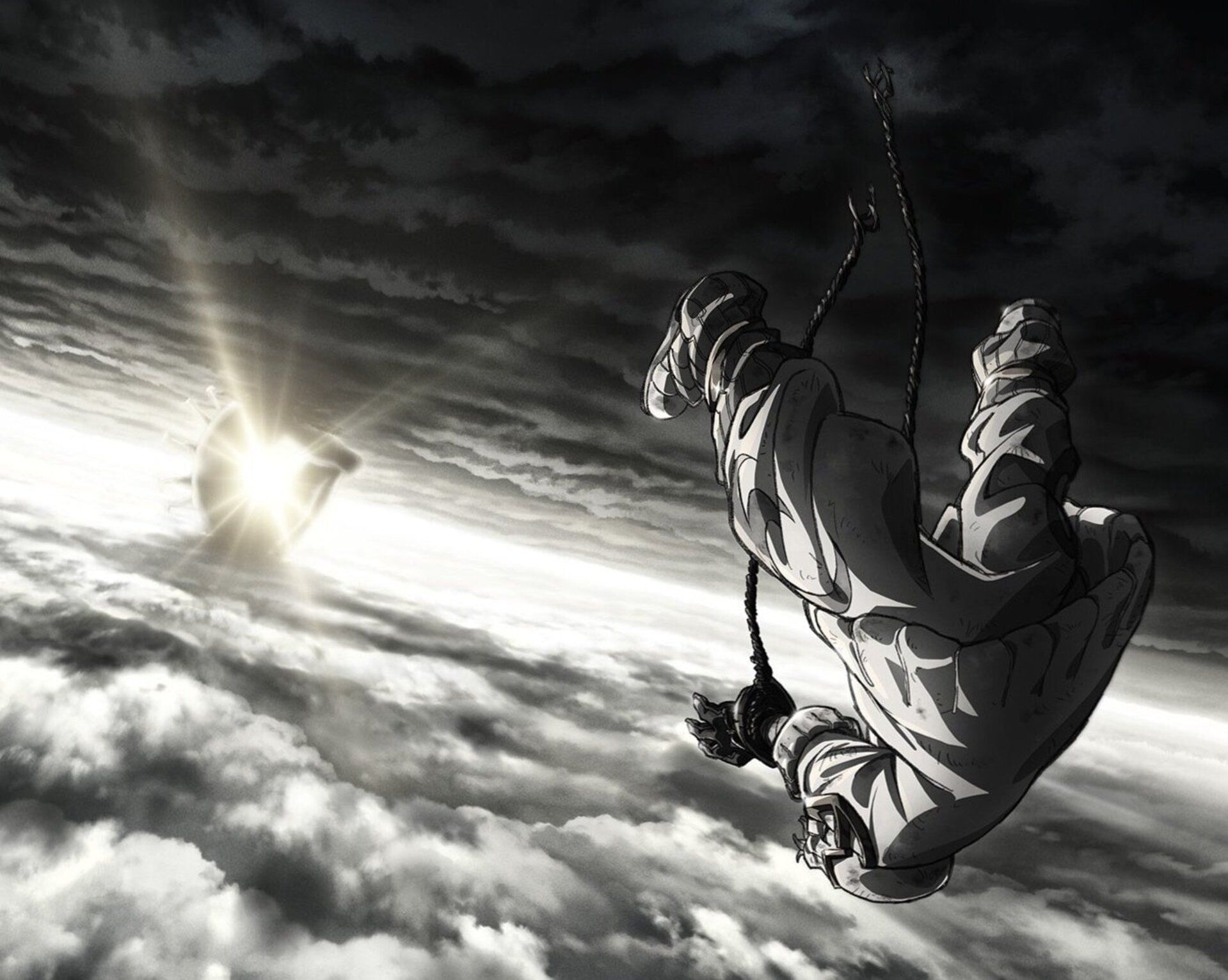 Gachiakuta&#039;s iconic scene (Image via Studio Bones)