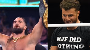 MJF takes a subtle shot at WWE after they fake Seth Rollins' injury at SummerSlam 2025