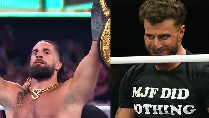 MJF takes a subtle shot at WWE after they fake Seth Rollins' injury at SummerSlam 2025