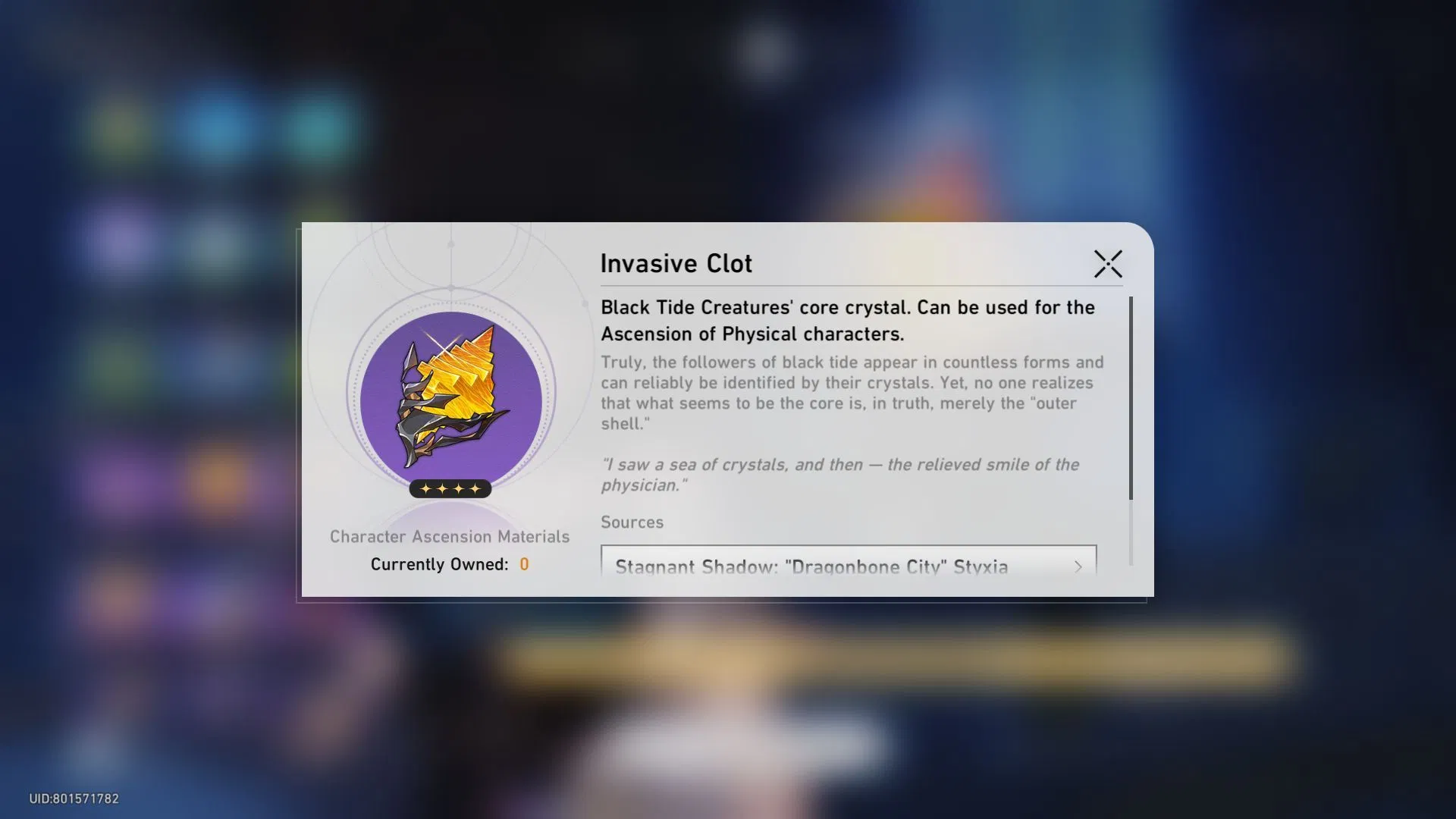 Invasive Clot (Image via HoYoverse)
