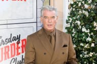 Pierce Brosnan at 'The Thursday Murder Club' UK Premiere in London (Image via Getty)