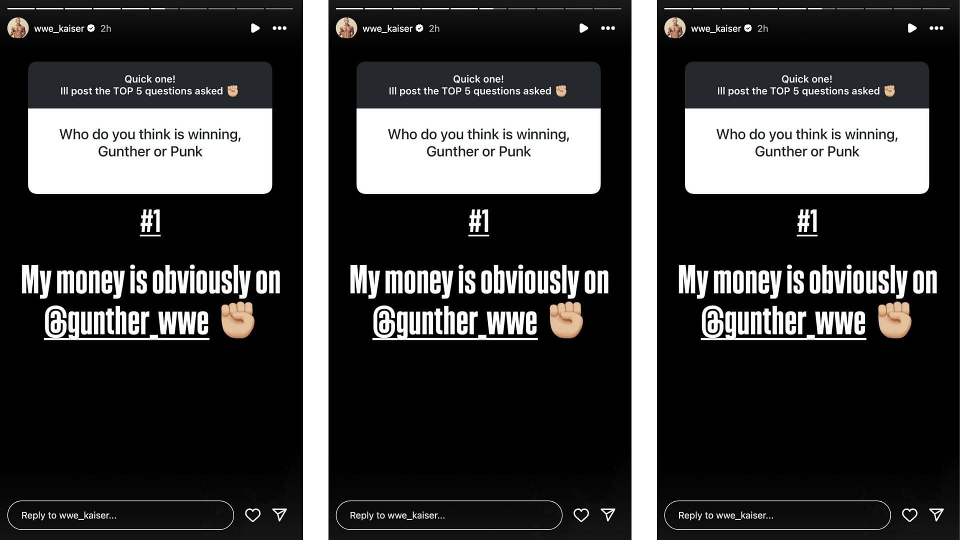 The veteran made a bold SummerSlam prediction. [Image credit: Ludwig Kaiser on Instagram]