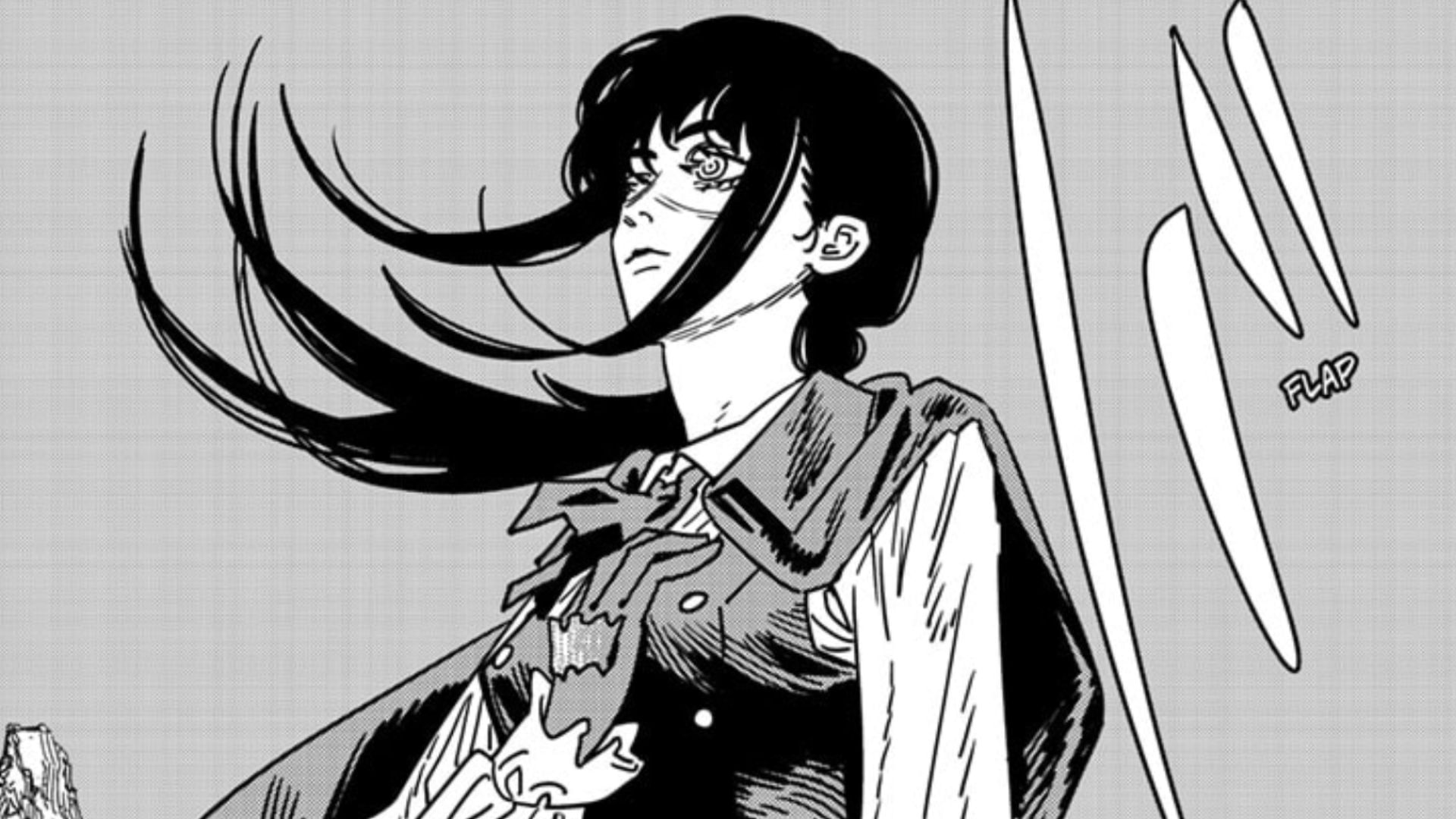 Yoru as seen in Chainsaw Man manga (Image via Shueisha)