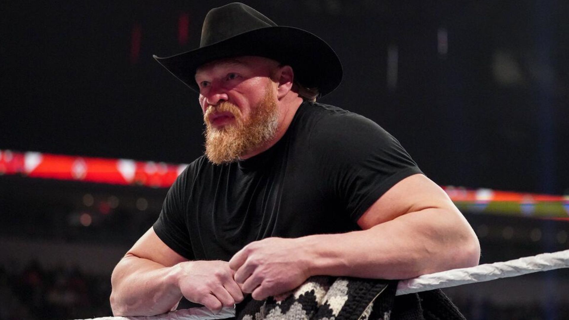 Brock Lesnar on RAW! [Image credit: WWE.com]