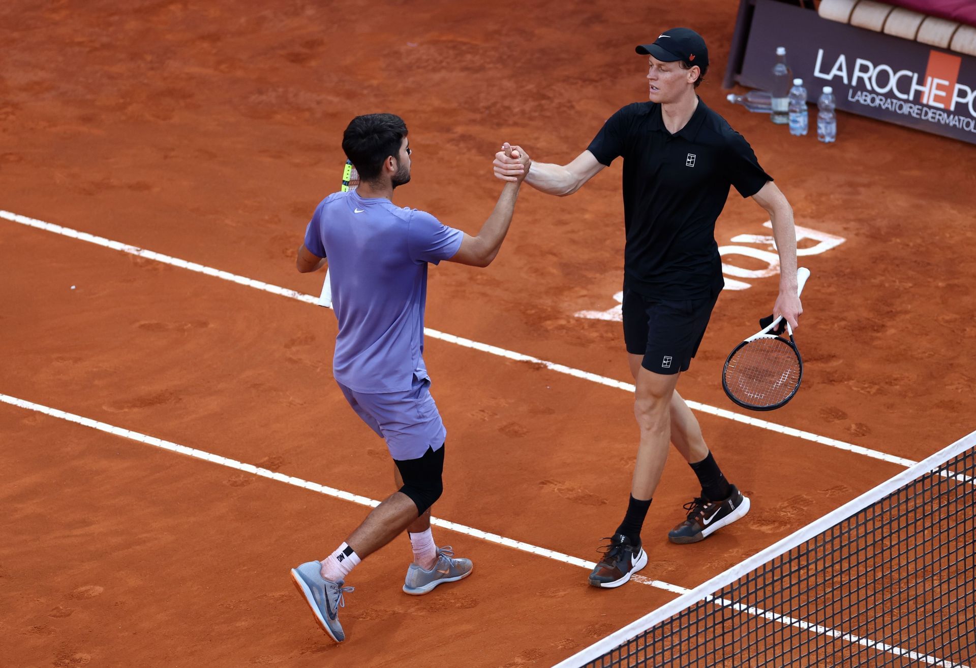 Alcaraz and Sinner at the Internazionali BNL D&#039;Italia 2025 (Image Source: Getty)