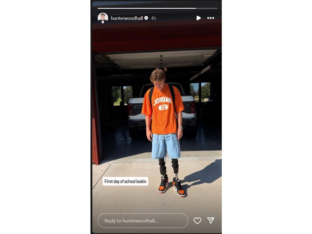 Woodhall&#039;s Instagram story