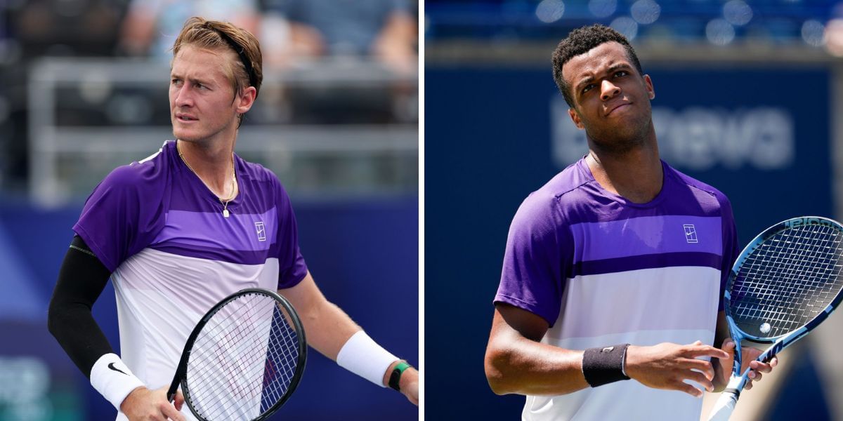 Sebastian Korda and Giovanni Mpetshi Perricard in Winston-Salem - Image Source: Getty 