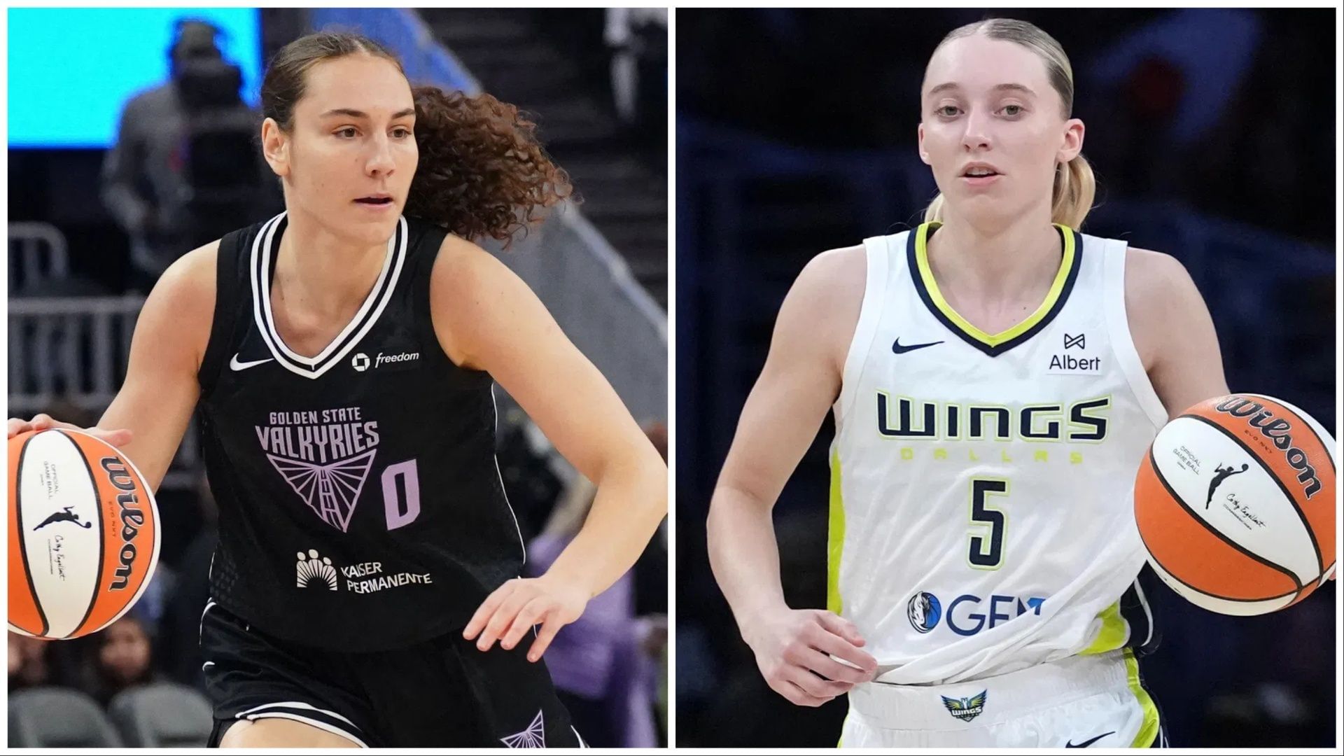 Golden State Valkyries vs Dallas Wings Prediction and Betting Tips - Aug. 24. (Photos: IMAGN)