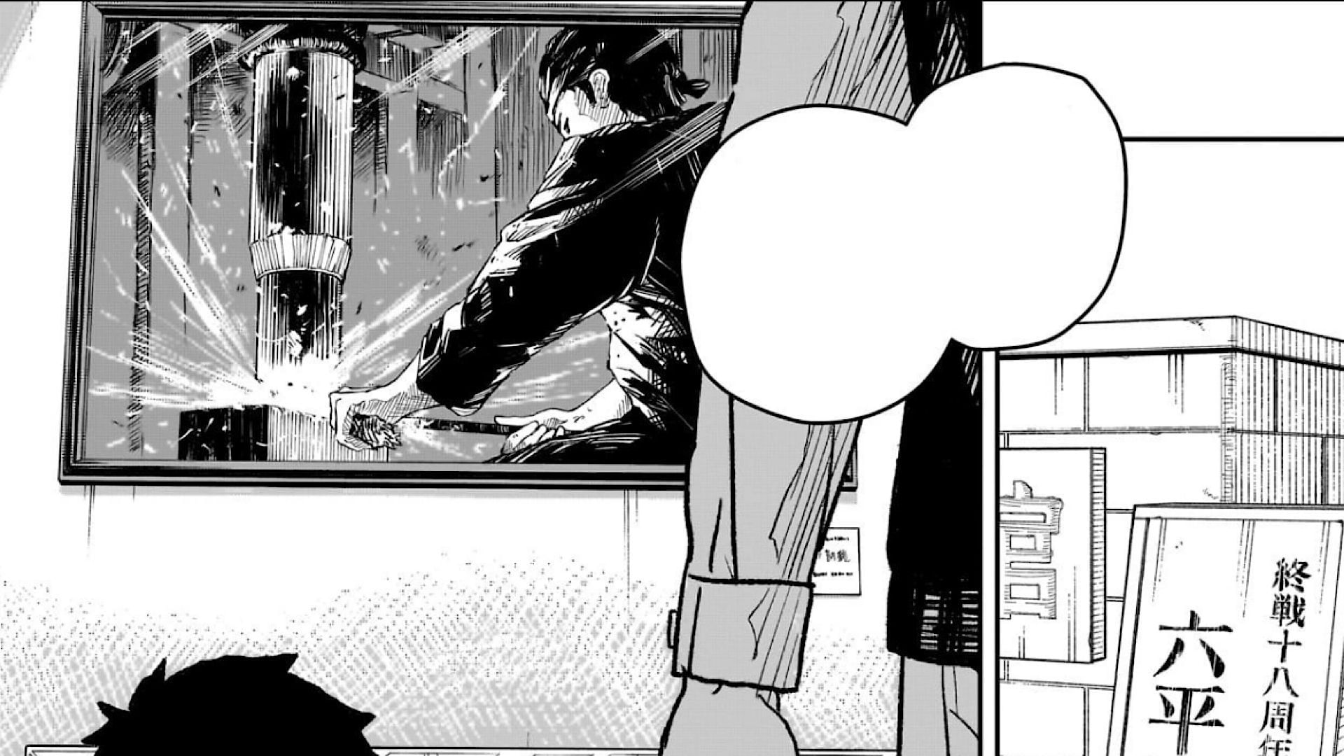 Kunishige, being a hero, can be attributed to propaganda (Image via Shueisha)