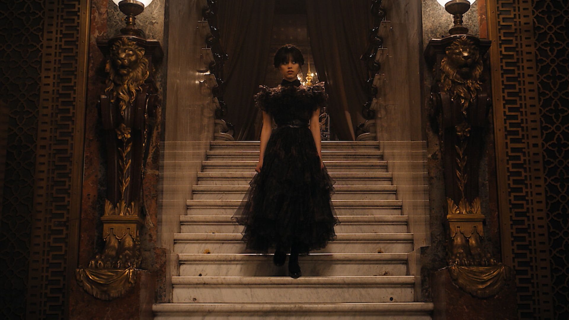 Wednesday found many takers because of its gothic-themed thriller narrative (Image via Netflix)
