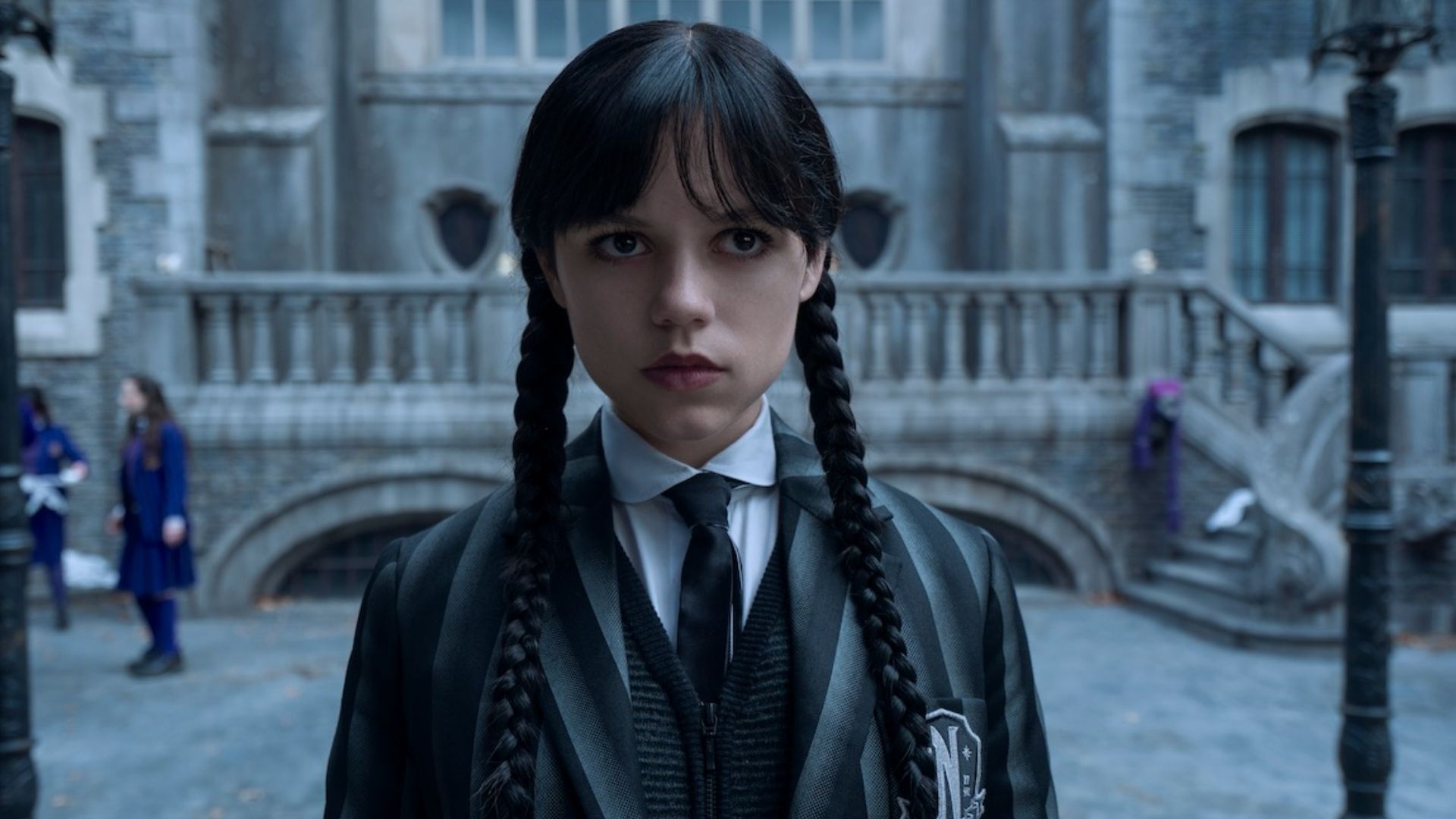 Jenna Ortega stars as Wednesday Addams in Wednesday season 2 (Image via Netflix)