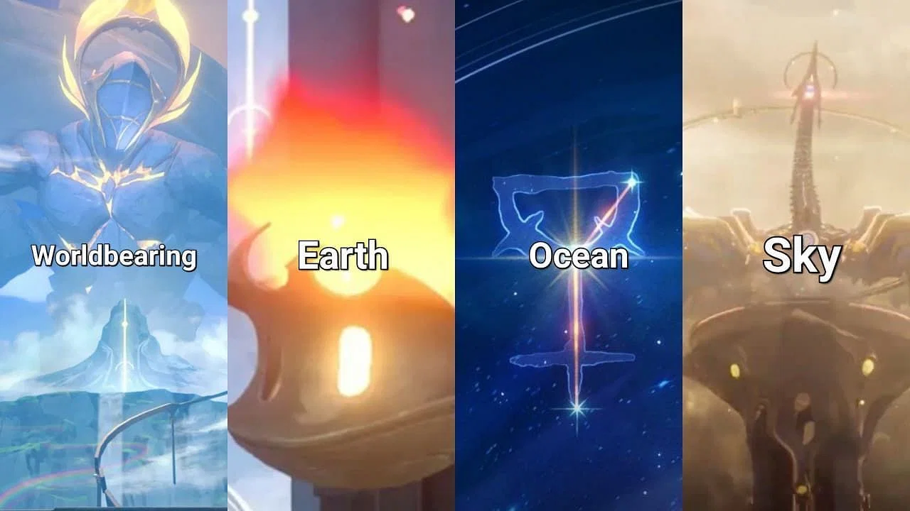 Titans of Creation (Image via HoYoverse)