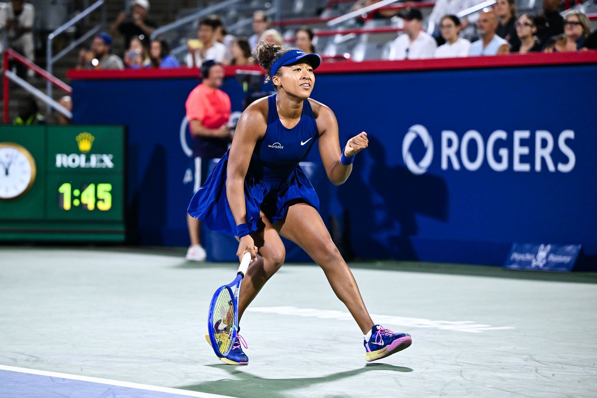 Naomi Osaka at the Canadian Open 2025. (Photo: Getty)
