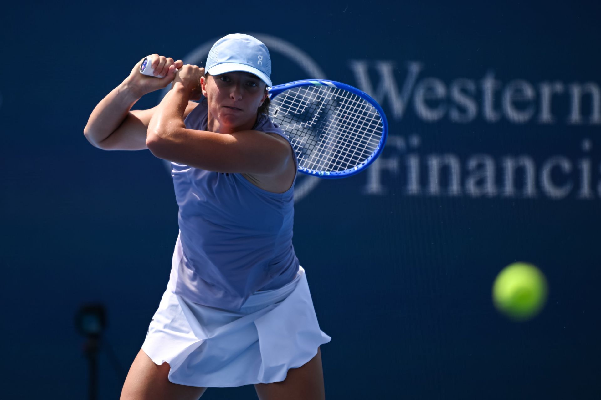 Swiatek at the Cincinnati Open 2025 (Image Source: Getty)