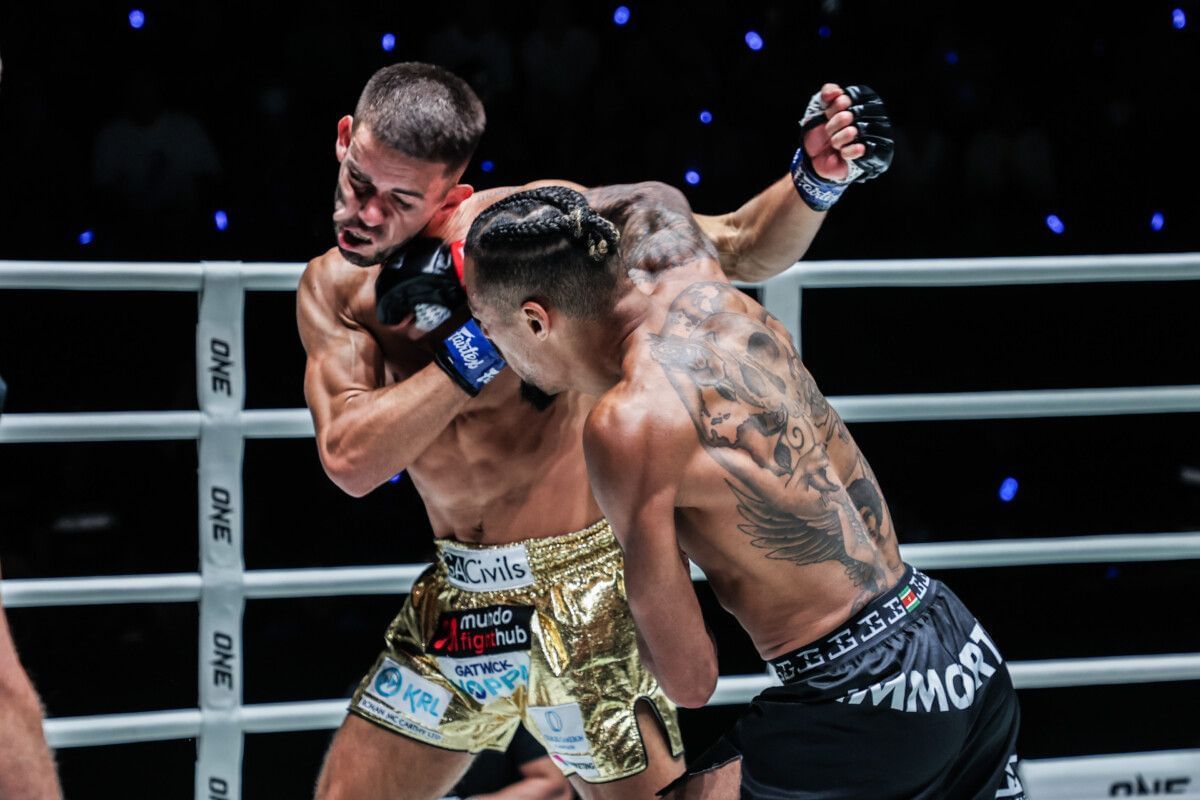 George Jarvis and Regian Eersel - Photo by ONE Championship