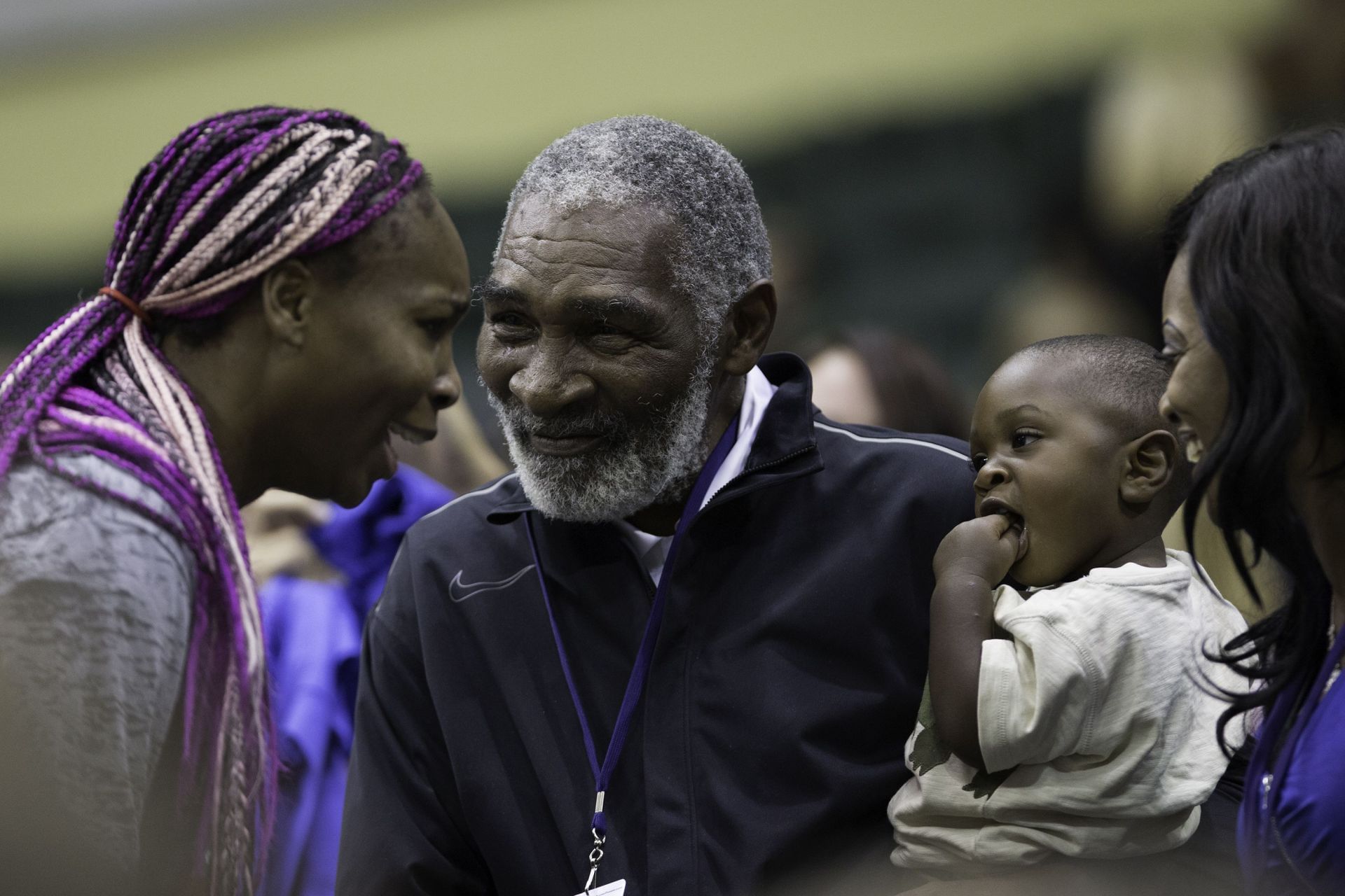 Venus Williams with her father Richard - Source: Getty