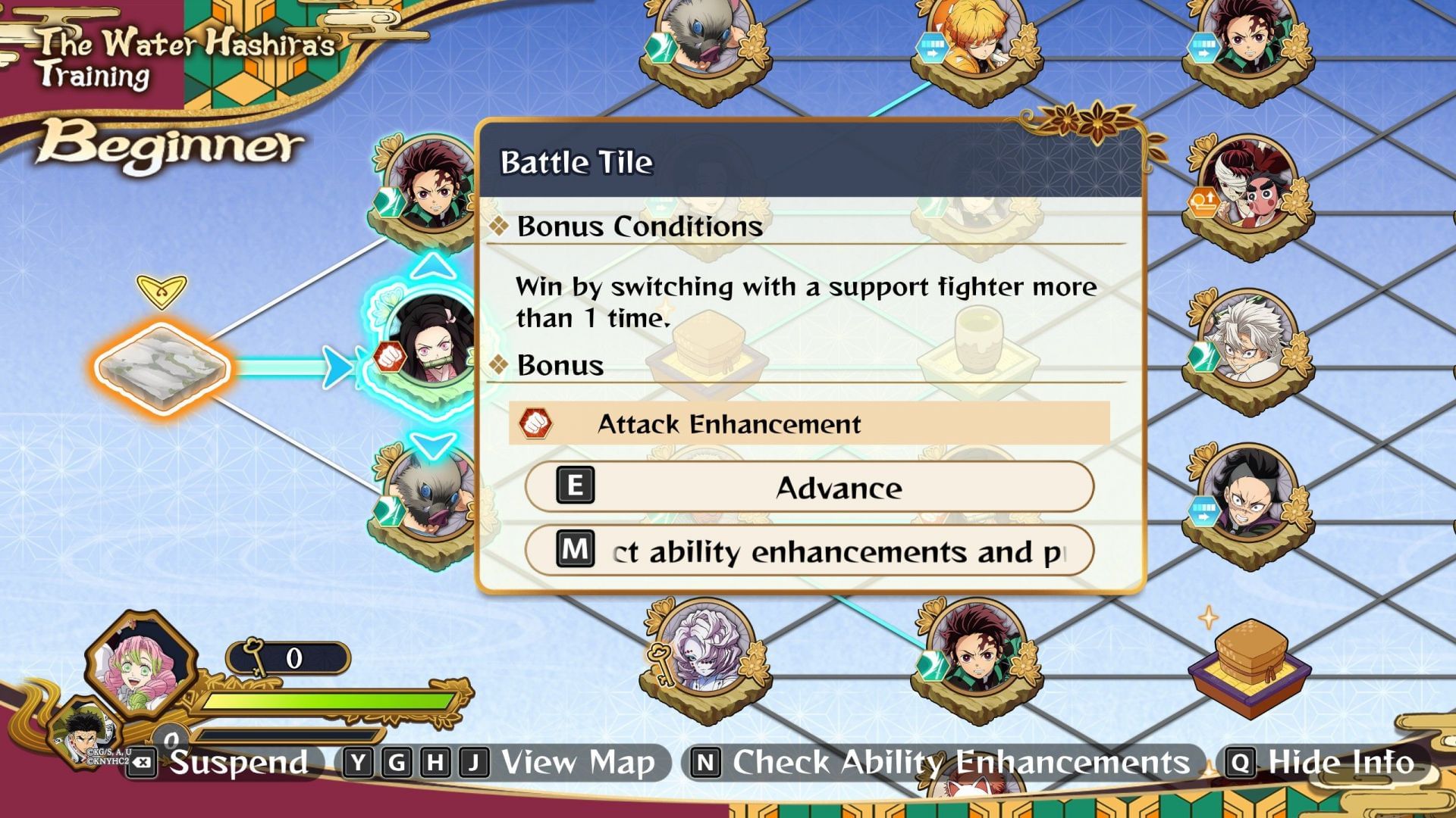 Training Paths is a roguelite-inspired mode of Demon Slayer: The Hinokami Chronicles 2 (Image via SEGA)