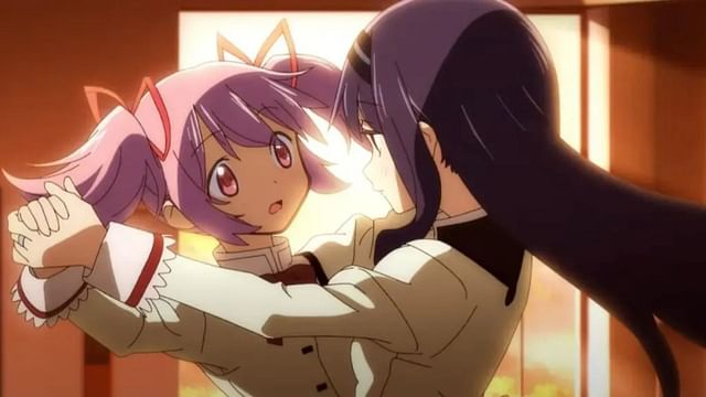Puella Magi Madoka Magica is one of the high school anime with shocking twists (Image via Shaft)