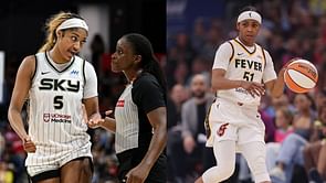 "Why do you keep throwing your mean green": Angel Reese playfully blames Fever's $90,000 guard after d*ldo incident repeats in Chicago