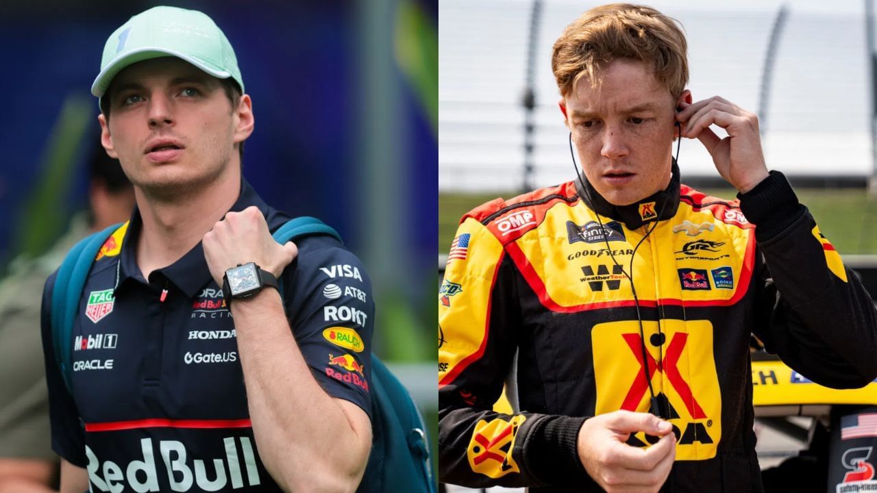 Max Verstappen (left) and Connor Zilisch (right). Source: IMAGN
