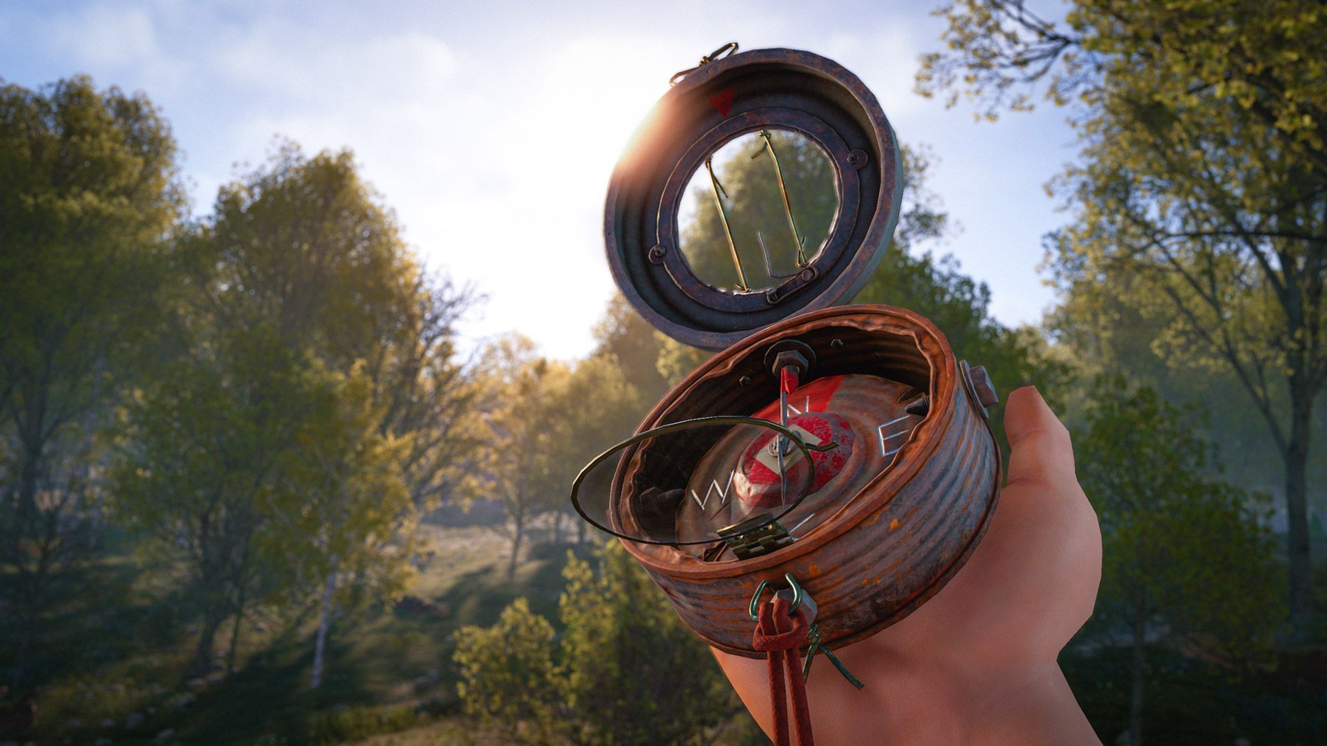 Compass in Rust Hardcore