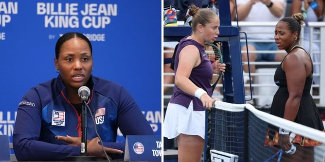 Taylor Townsend press conference: Everything American said after US Open drama with Jelena Ostapenko, from addressing racism claims to their 'beef'