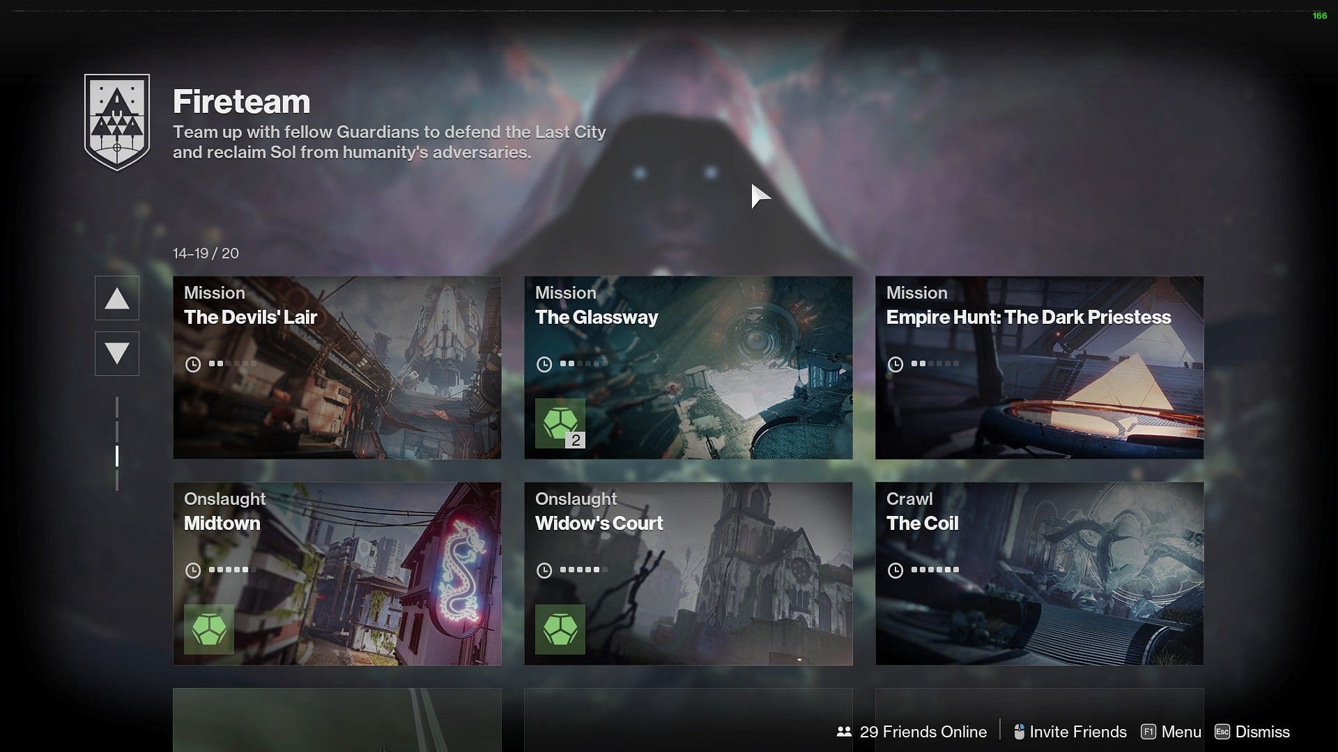 Fireteam Ops in Destiny 2 (Image via Bungie) 