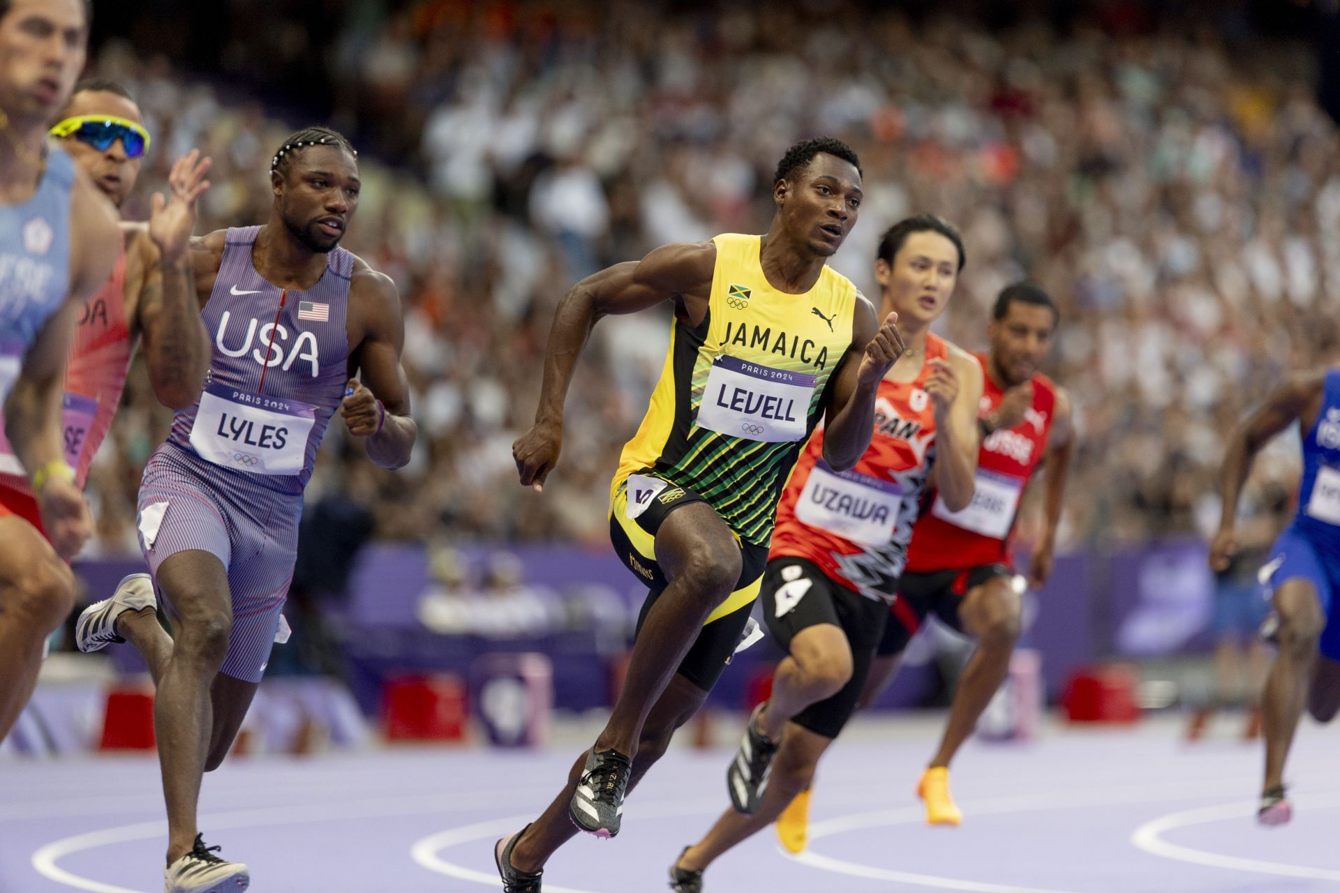 Levell during the quadrennial games last year (Image via: Getty)