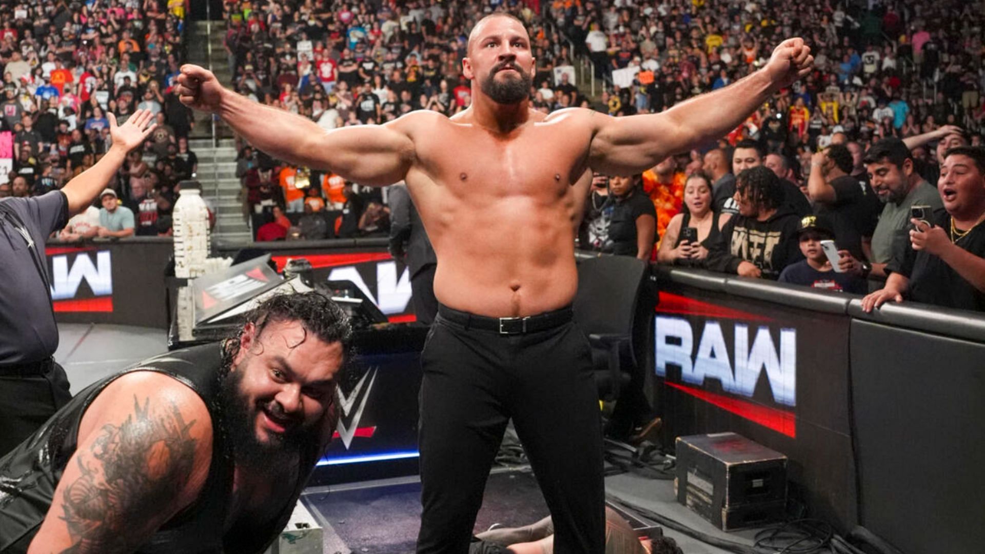 A still from latest episode of RAW (Picture Courtesy: WWE.com)