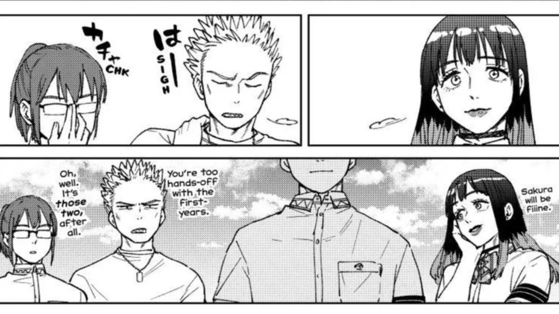 Umemiya thinks about Kotoha&#039;s words (Image via Kodansha)