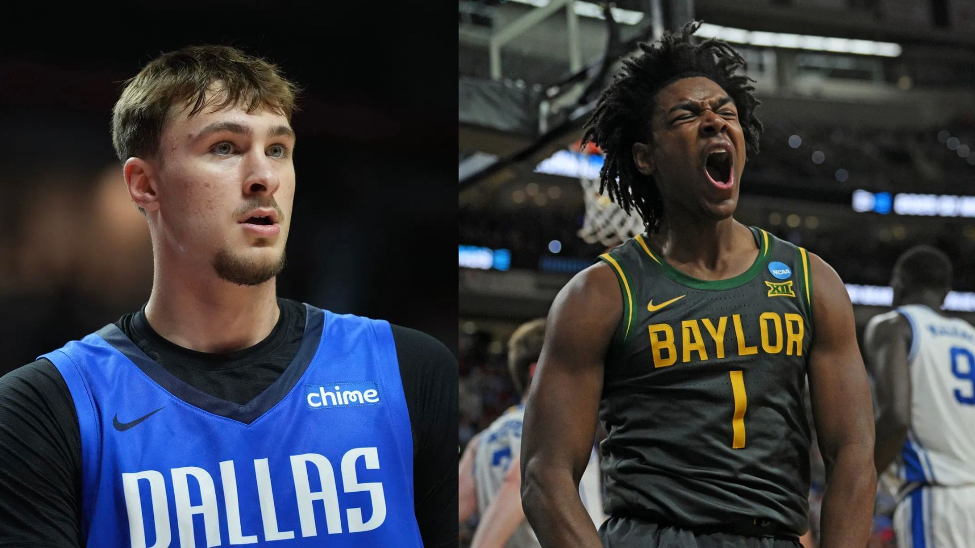 BYU commit Robert Wright drops 2-word reaction in a funny throwback with ex-Duke star Cooper Flagg - Image source: Images via Imagn