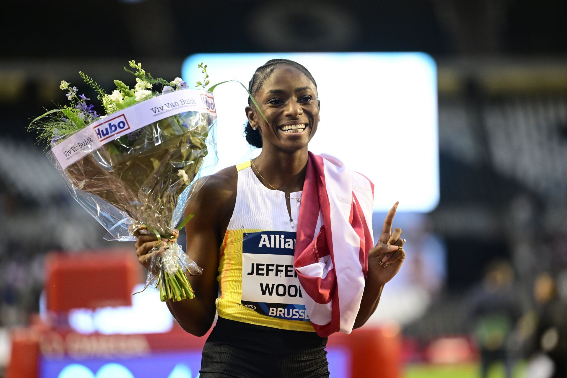 Jefferson-Wooden at the Brussels Diamond League - Source: Getty