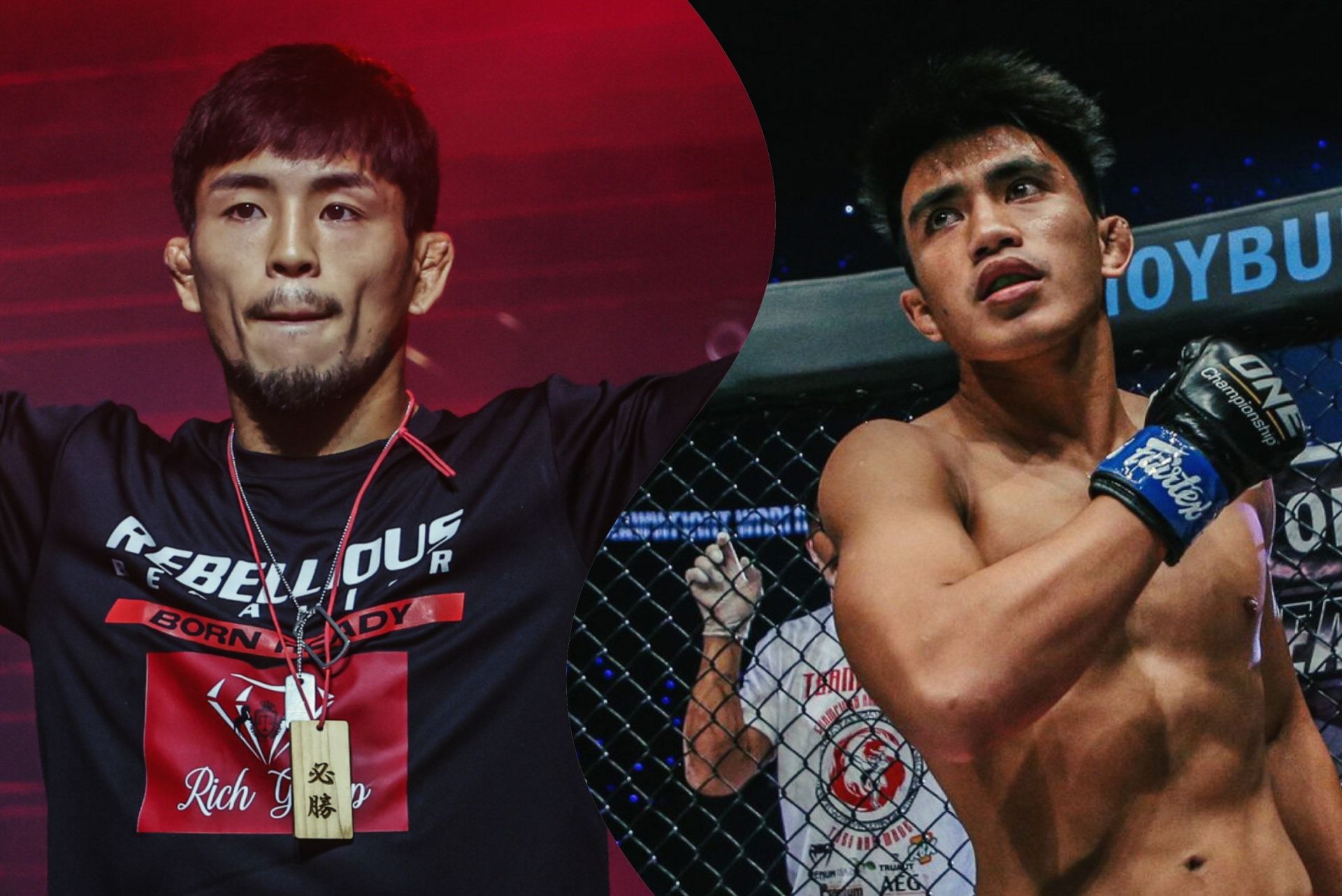 (From left) Yuya Wakamatsu and Joshua Pacio. [Images from ONE Championship]