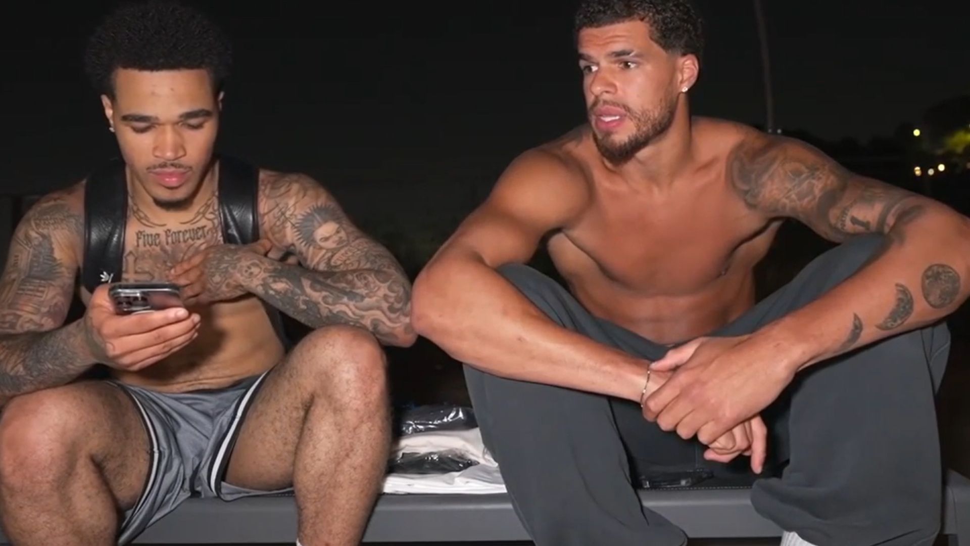 Plaqueboymax collaborated with Michael Porter Jr during a recent Twitch broadcast (Image via plaqueboymax/Twitch)