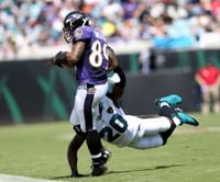 “I went over there pushed him" - Jalen Ramsey recalls fiery on-field scuffle with ex-Ravens WR Steve Smith Sr. 9 years after their infamous feud