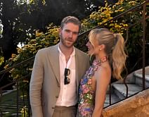 Connor McDavid and wife Lauren step out in style as she offers first glimpse into Leon Draisaitl and Celeste’s wedding celebration